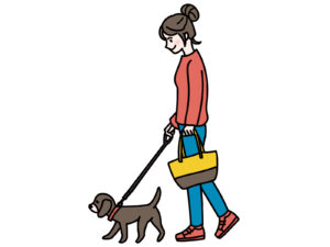 犬の散歩イメージ画像